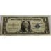 UNITED STATES OF AMERICA 1969 . ONE 1 DOLLAR BANKNOTE . ERROR . FULL INK TRANSFER